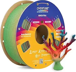 Overture PLA Marble Rainbow