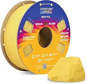 Overture PLA Marble Marigold Yellow