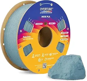 Overture PLA Marble Haze Gray
