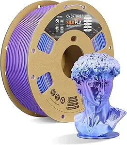 Overture PLA Silk Rainbow, Silk, Lavender