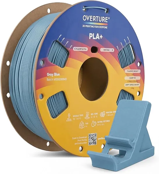 Overture PLA High Speed Gray Blue