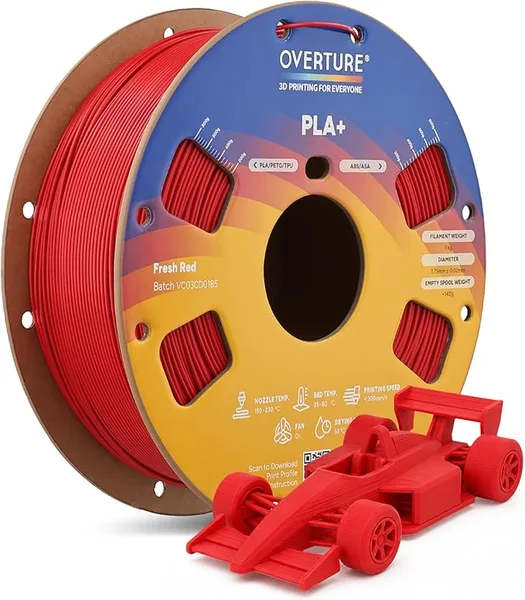 Overture PLA High Speed Red