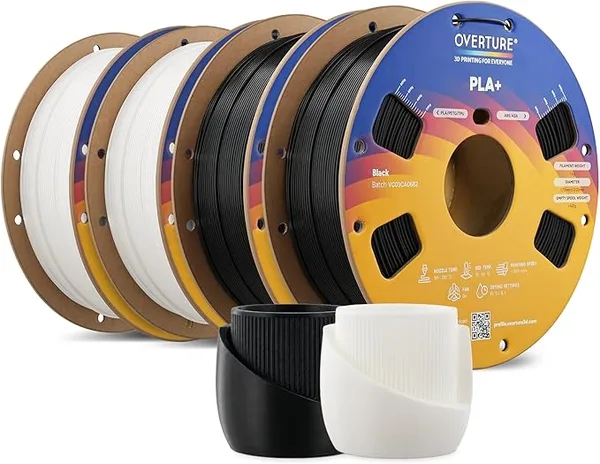 Overture OVERTURE 4KG Bundle High Speed PLA+ 3D Printer Filament