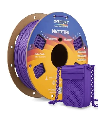 Overture OVERTURE High Speed Matte TPU Filament 95A