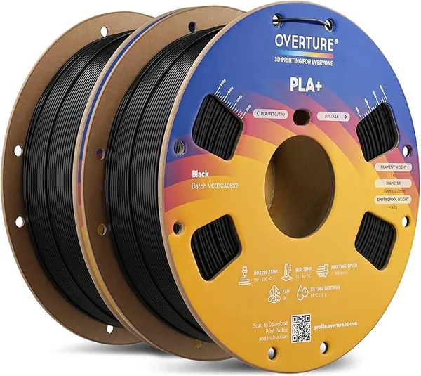 Overture OVERTURE 2KG Bundle High Speed PLA+ 3D Printer Filament
