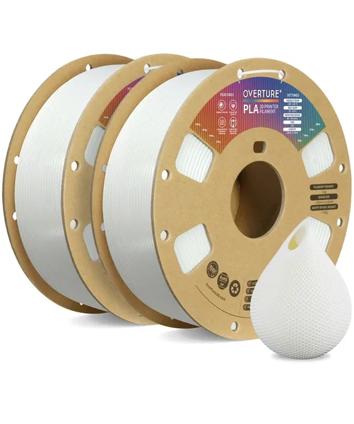 Overture Overture PLA 3D Printer Filament - 2 Pack