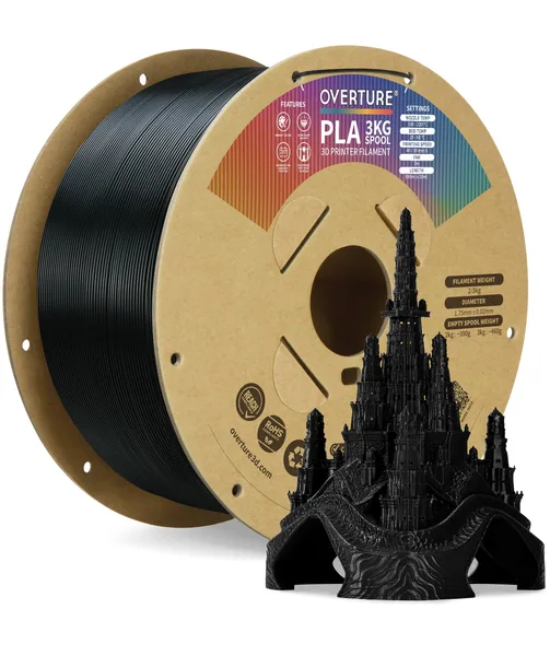 Overture Overture PLA 3D Printer Filament - 3kg