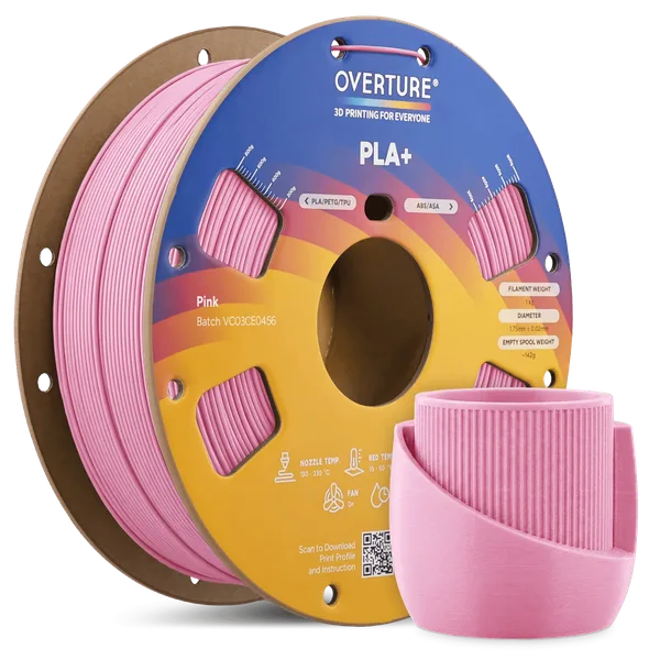 Overture PLA+ Pink