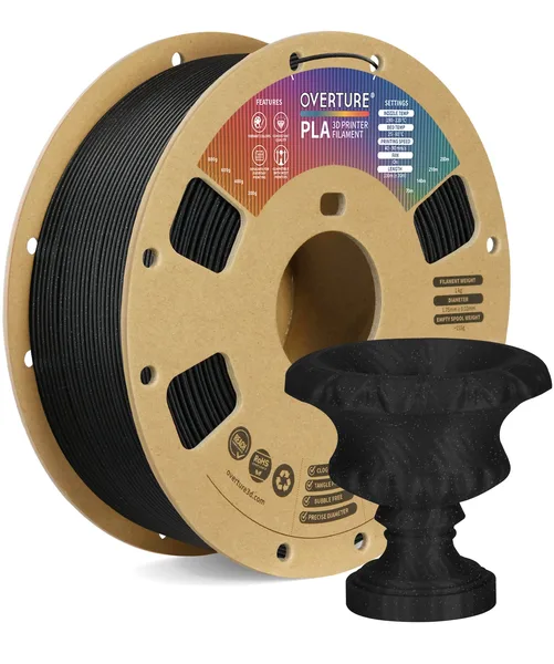 Overture PLA Black
