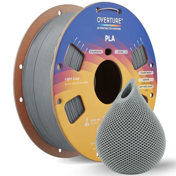Overture PLA Gray
