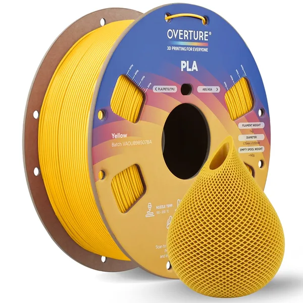 Overture PLA Yellow