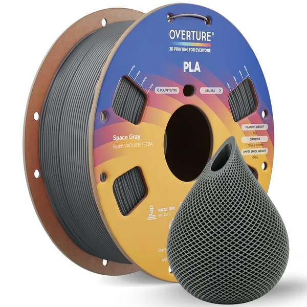 Overture PLA Gray