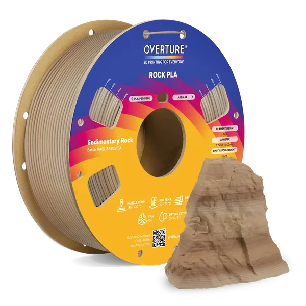 Overture PLA Sedimentary Rock