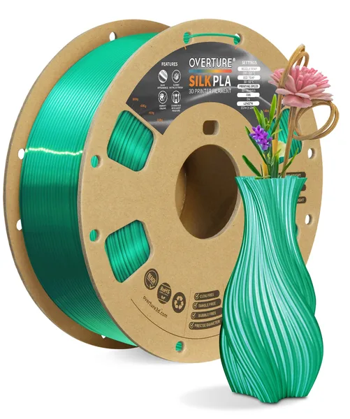 Overture PLA Silk Green