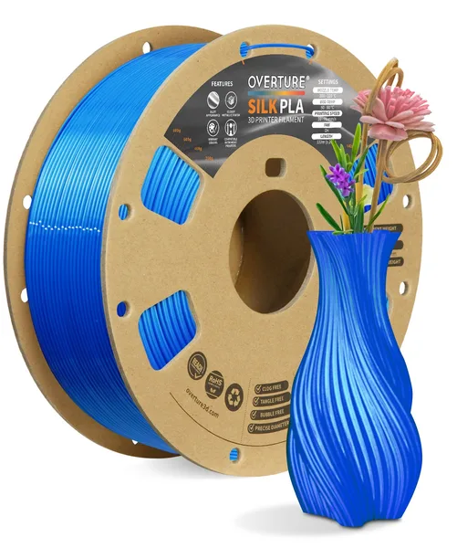 Overture PLA Silk Blue