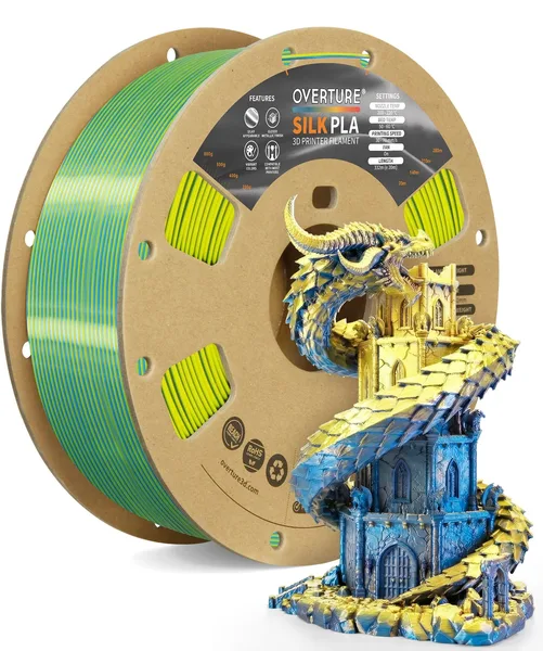 Overture PLA Silk Yellow