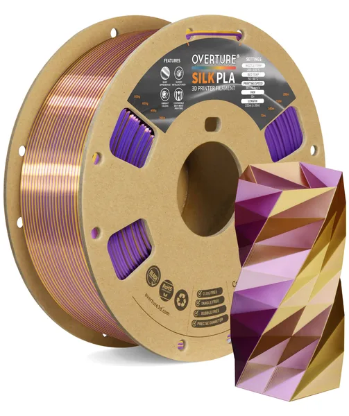 Overture PLA Silk Gold