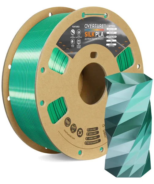 Overture PLA Silk Silver