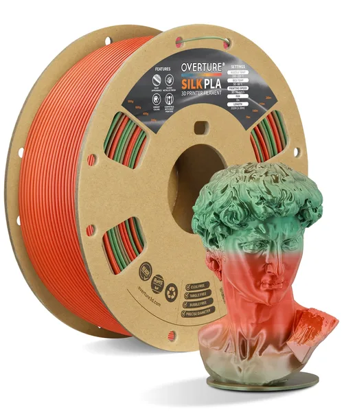 Overture PLA Silk Red