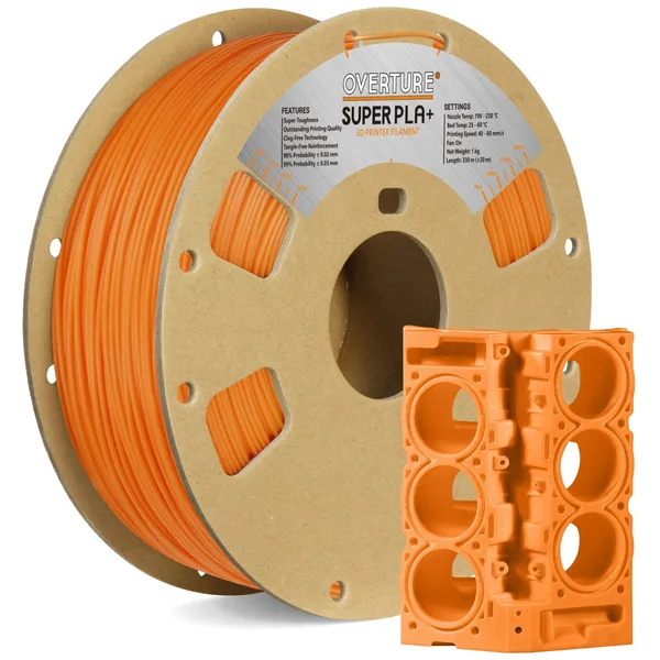 Overture PLA+ Orange