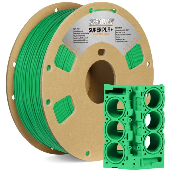 Overture PLA+ Green