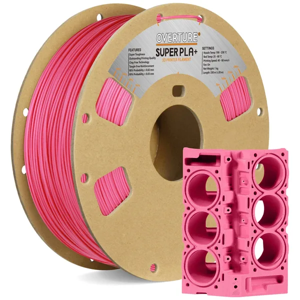 Overture PLA+ Pink