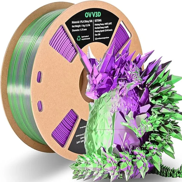 OVV3D PLA Silk Purple Green