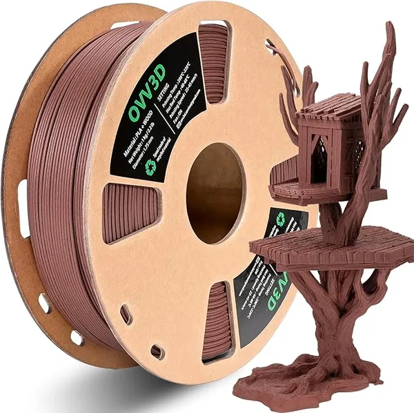 OVV3D PLA Wood Brown