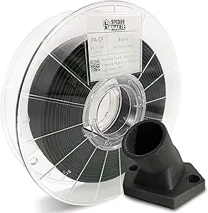 Phrozen SpiderMaker PA-CF Nylon 3D Printer Filament, Carbon Fiber Filled Nylon Filament -, 500g (Black)