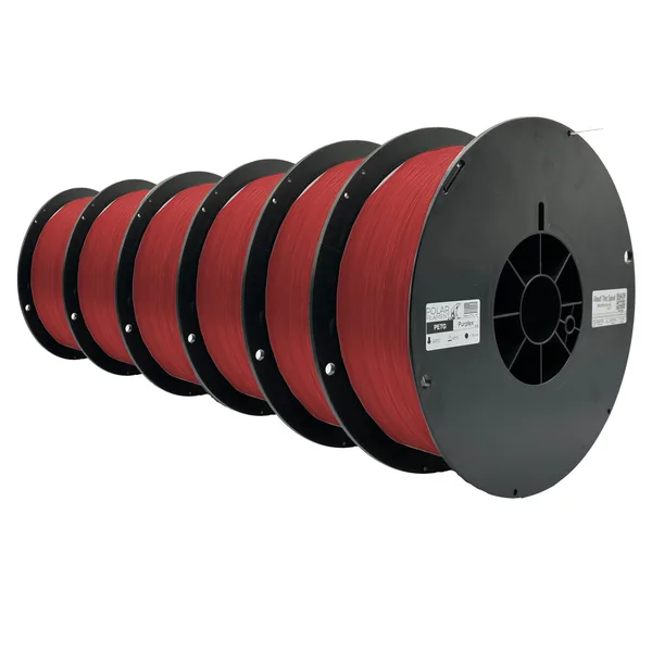 Polar Filament (6-Pack, 24kg) Made-to-order PLA - 4kg (Any color)