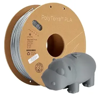 Polymaker PLA Matte Fossil Grey