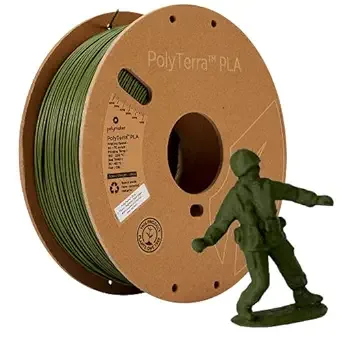 Polymaker PLA Matte Army Dark Green