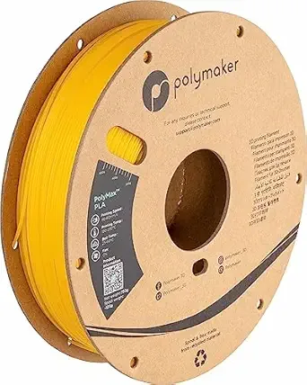 Polymaker Polymaker Polymax Tough PLA 3D Printer Filament 0.75kg Yellow, PolyMax 3D Printing PLA Filament Yellow, Tougher Than PLA+ 3D Filament, High Impact Strength for Functional Application