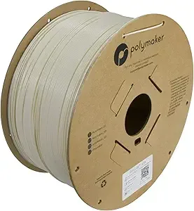 Polymaker Polymaker ASA Filament Natural, 3kg ASA 3D Printing Filament, Heat & Weather Resistant - ASA 3D Printer Filament Perfect for Printing Outdoor Functional Parts