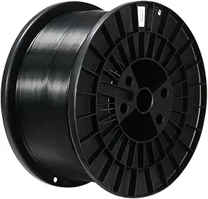 Polymaker Polymaker 5kg ABS Filament Black, 3D Printer Filament Heat Resistant - PolyLite Black ABS 3D Printing Filament Cost Effective Large Spool, Strong & Durable