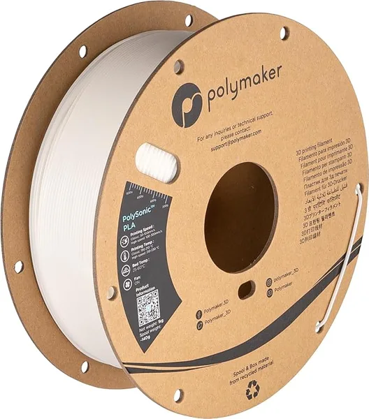 Polymaker PLA High Speed White