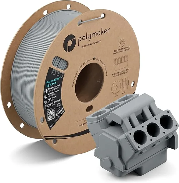 Polymaker PLA High Speed Grey