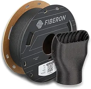 Polymaker Polymaker Fiberon PA6-CF20 Carbon Fiber Nylon Filament Black 0.5kg, Fiberon PA6-CF20 Nylon Warp Free 3D Printing Filament