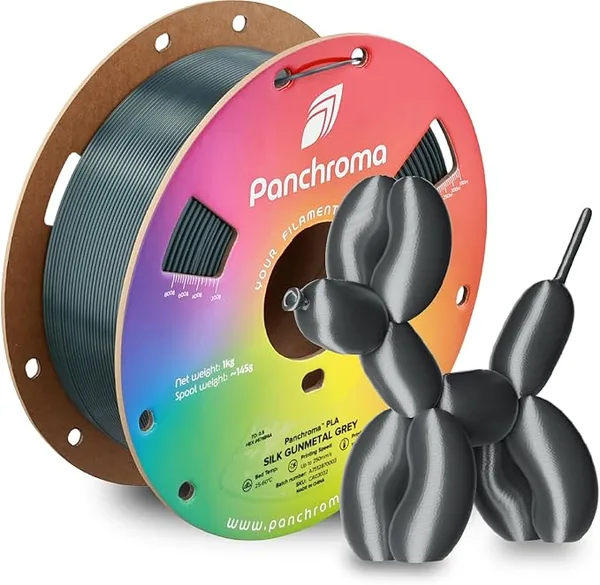 Polymaker PLA Silk Gunmetal Grey
