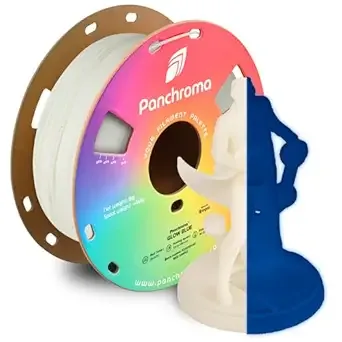 Polymaker Polymaker Panchroma Glow PLA Filament for 3D Printing, 1kg, Blue