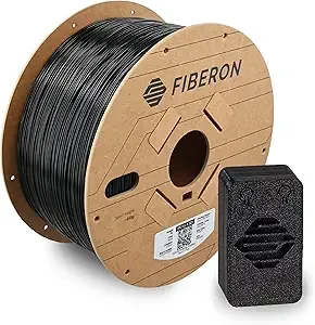 Polymaker Polymaker Fiberon PETG-ESD Filament Black 3kg – Electrostatic Discharge Safe, Tough PETG 3D Printer Filament for Electronics Industry