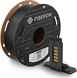Polymaker Polymaker Fiberon PA612-ESD 3D Printer Filament 0.5kg, ESD-Safe Carbon Fiber Nylon, Heat Resistant to 150°C, Chemical Resistant, Industrial Grade Strength, PCB Fixtures, Electronics Housings