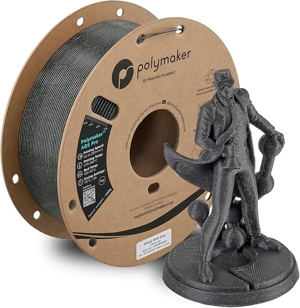 Polymaker ABS Galaxy Dark Grey