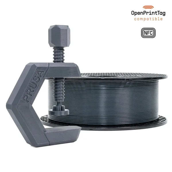 Printed Solid PETG Charcoal