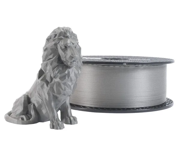 Printed Solid Prusament PLA 1kg Galaxy Silver