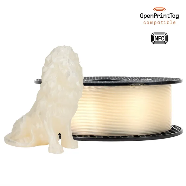 Printed Solid PLA Natural