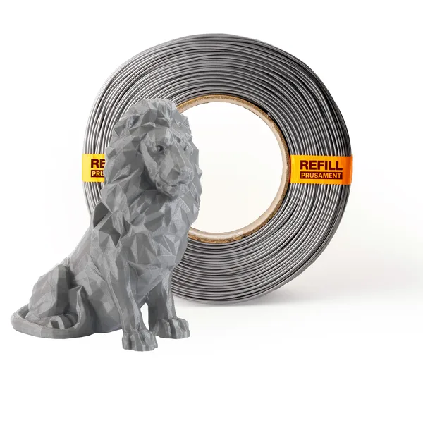 Printed Solid PLA Silver