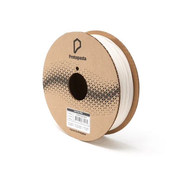 Proto-pasta Matte Fiber HTPLA - White