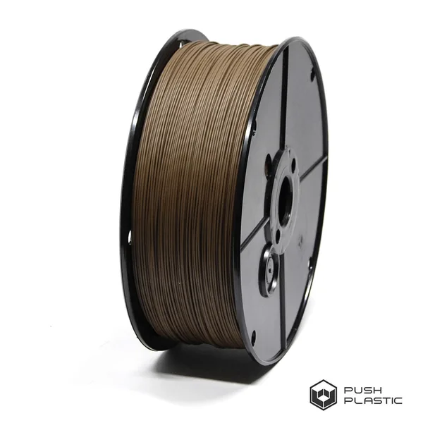 Push Plastic ABS Brown