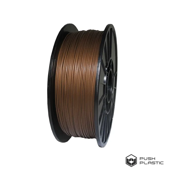 Push Plastic ABS Brown